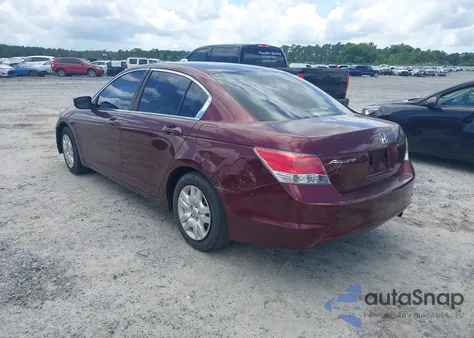 2010 Honda Accord 2.4 Lx from USA, damaged, VIN 1HGCP2F31AA198333